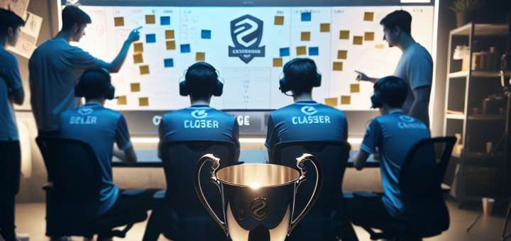 Aurora pursue esports trophy; Woxics critique shown by coachs blank whiteboard